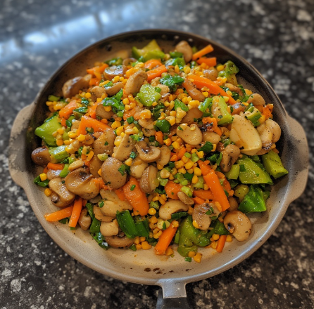 Pad Pak Khing (Ginger Vegetable Stir-Fry)