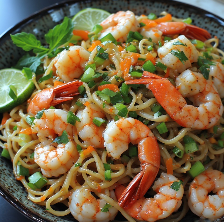 Yum Woon Sen Talay (Glass Noodle Seafood Salad)