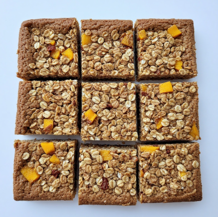Baked Gluten-Free Coconut Mango Granola Bars
