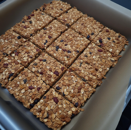Baked Gluten-Free Super Seed Granola Bars