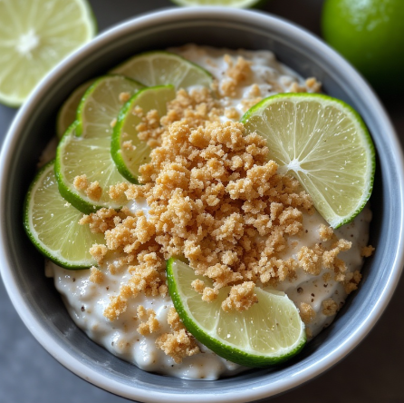 Key Lime Pie Overnight Oats