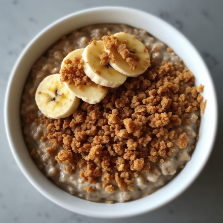 Banoffee Pie Overnight Oats