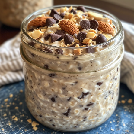 Almond Joy Overnight Oats