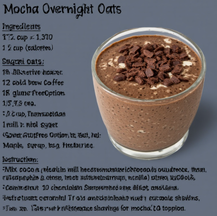 Mocha Overnight Oats