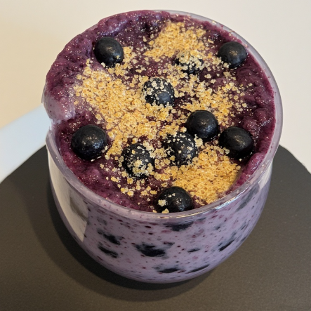 Blueberry Muffin Overnight Oats