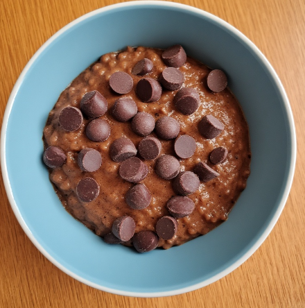 Chocolate Coconut Overnight Oats