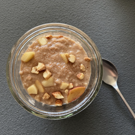 Apple Pie Overnight Oats