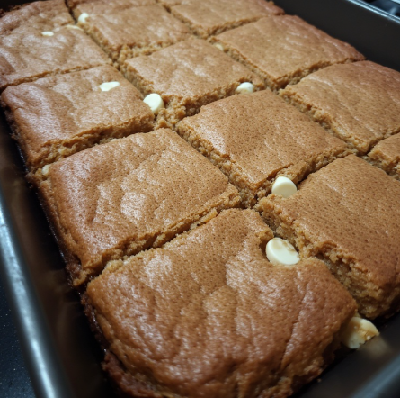 Blondies (White Chocolate & Walnut)