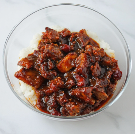 Cherry Bourbon BBQ Sauce (Pork Ribs, Duck, Beef)