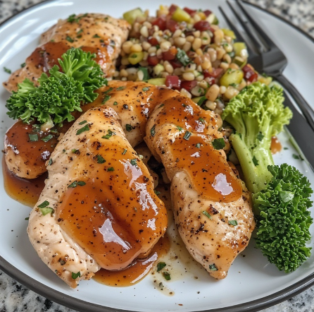 Honey Garlic BBQ Sauce (Chicken, Pork, Salmon)