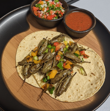 Tacos de Chapulines (Oaxacan Grasshopper Tacos)
