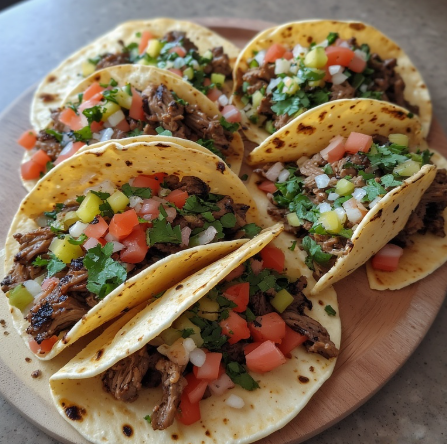 Tacos de Mixiote (Pit-Barbecued Lamb Tacos)
