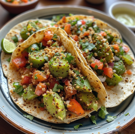 Tacos de Nopales (Cactus Salad Tacos)