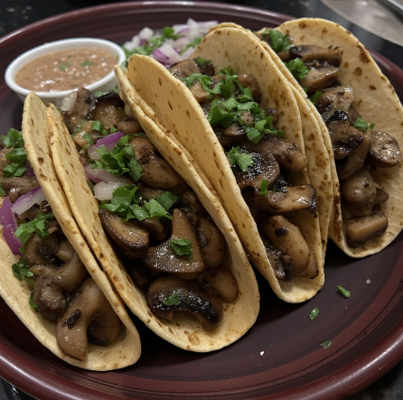 Tacos de Hongos (Mushroom Tacos)