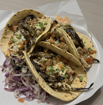 Tacos de Chile Poblano (Poblano Pepper Tacos)