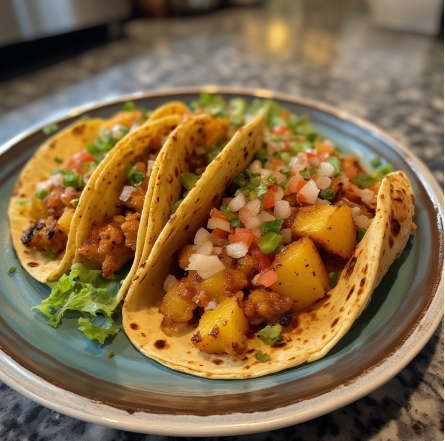 Tacos de Papas (Potato Tacos)