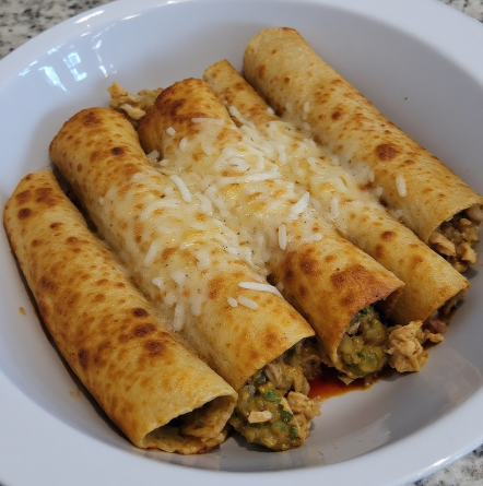 Enchiladas Suizas (Swiss-Style Enchiladas)