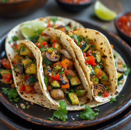 Tacos de Verduras (Vegetable Tacos)