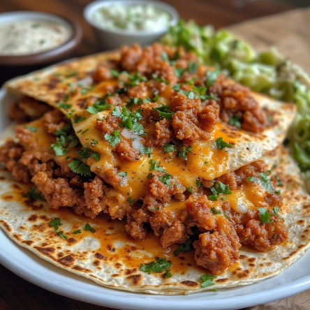 Quesadillas de Chorizo (Chorizo Quesadillas)