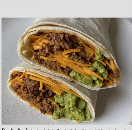 Burrito Norteño (Northern Mexico Burrito)