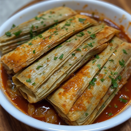 Tamales Oaxaqueños (Oaxaca Banana Leaf Tamales)
