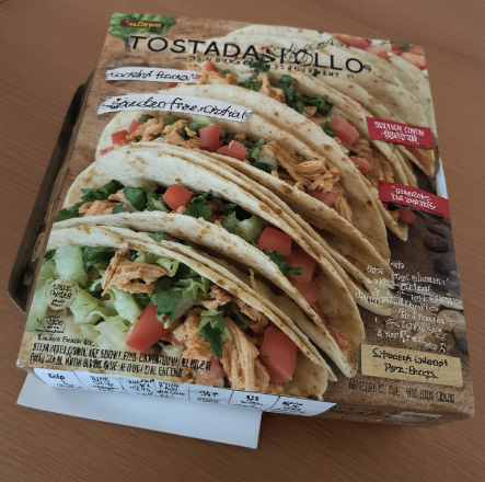 Tostadas de Pollo (Chicken Tostadas)