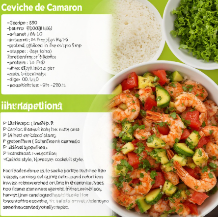 Ceviche de Camarón (Shrimp Ceviche)