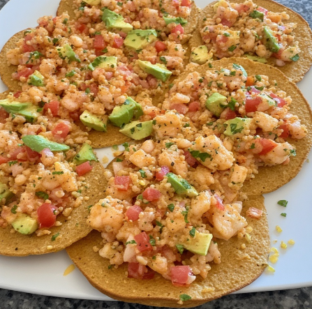 Tostadas de Ceviche