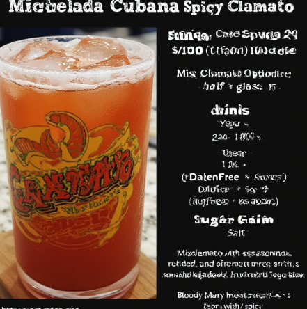 Michelada Cubana (Spicy Clamato Michelada)
