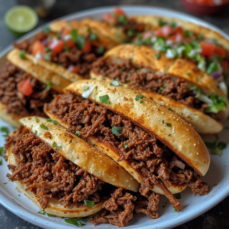 Pelonas Poblanas (Puebla Fried Sandwiches)