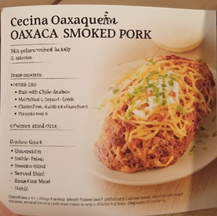 Cecina Oaxaqueña (Oaxaca Smoked Pork)