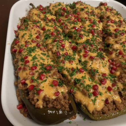 Chiles en Nogada (Puebla Stuffed Peppers)