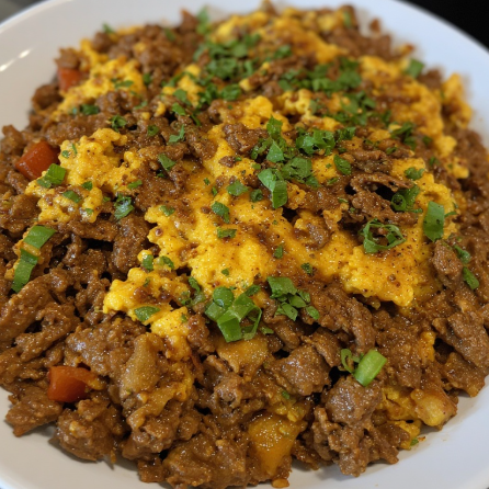 Aporreadillo (Michoacán Dried Beef in Egg)