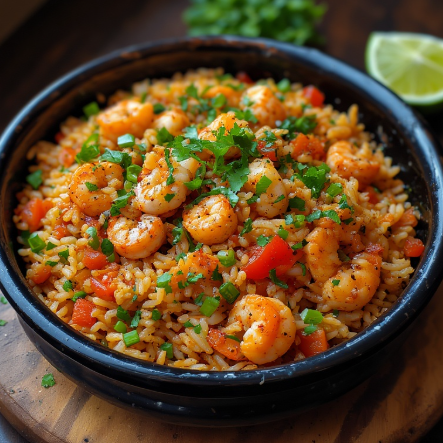 Arroz a la Tumbada (Veracruz Rice with Seafood)