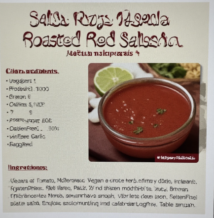 Salsa Roja Asada (Roasted Red Salsa)