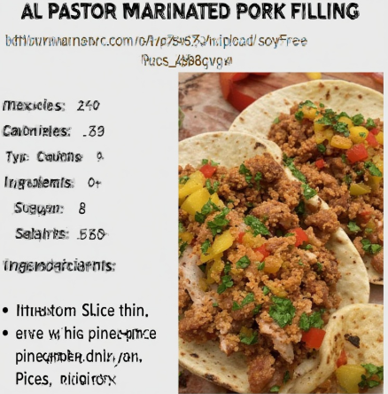 Al Pastor (Marinated Pork Filling)