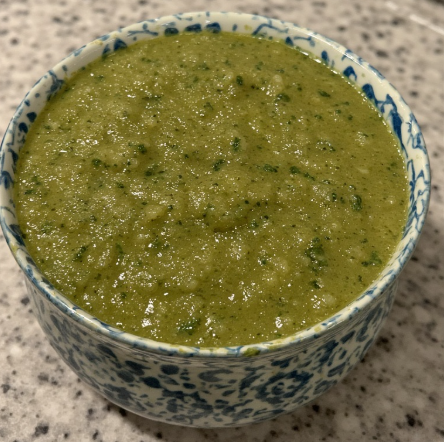 Salsa Verde Cocida (Cooked Green Tomatillo Sauce)
