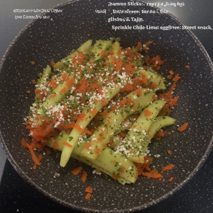 Jícama con Limón y Chile