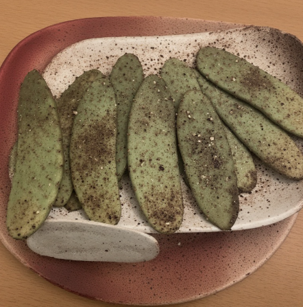 Nopales Asados (Grilled Cactus Paddles)