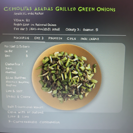 Cebollitas Asadas (Grilled Green Onions)
