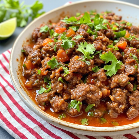 Barbacoa (Slow-Cooked Lamb or Beef Filling)
