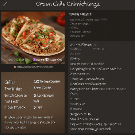 Green Chile Chimichanga