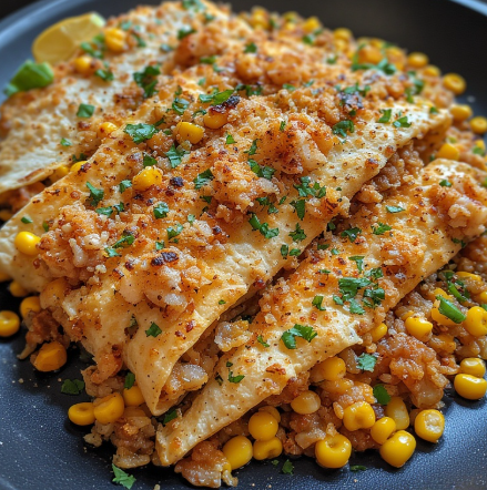 Seafood Mix Chimichanga