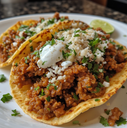 Crispy Cheese-Chorizo Shell Tacos (Baked Cheese Taco Shell)