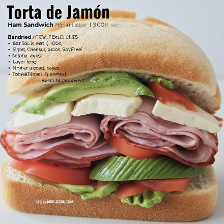 Torta de Jamón (Ham Sandwich)