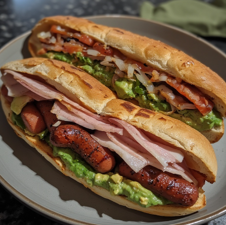 Torta Cubana (Mexican Cuban Sandwich)