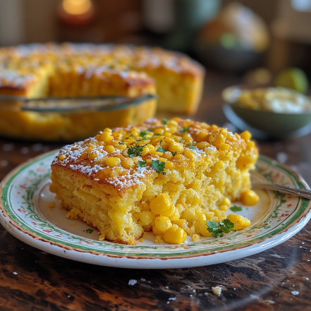 Pastel de Elote Hidalgo (Corn Cake)