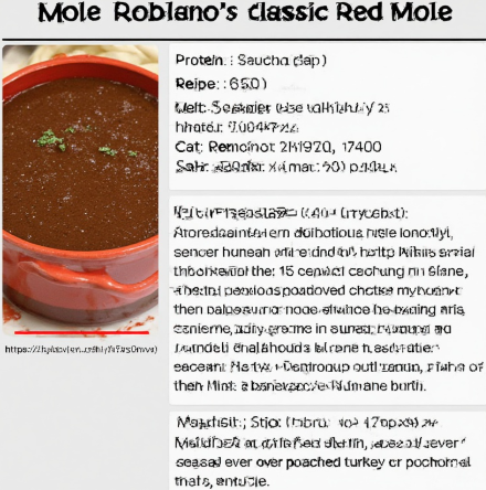 Mole Poblano (Classic Red Mole)