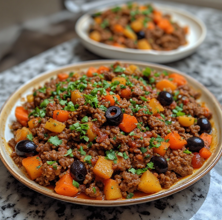 Picadillo (Mexican Ground Beef Hash)