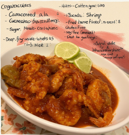 Camarones a la Cucaracha (Cockroach Shrimp)